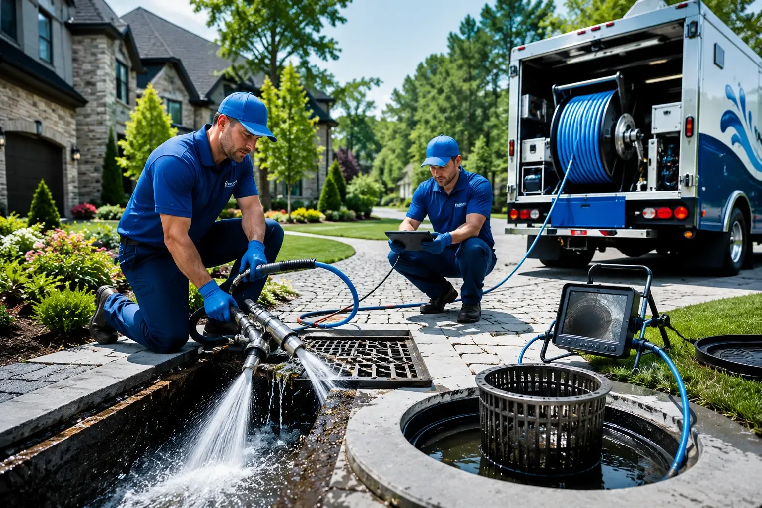 Local outdoor drain cleaning professionals in Nederland, TX