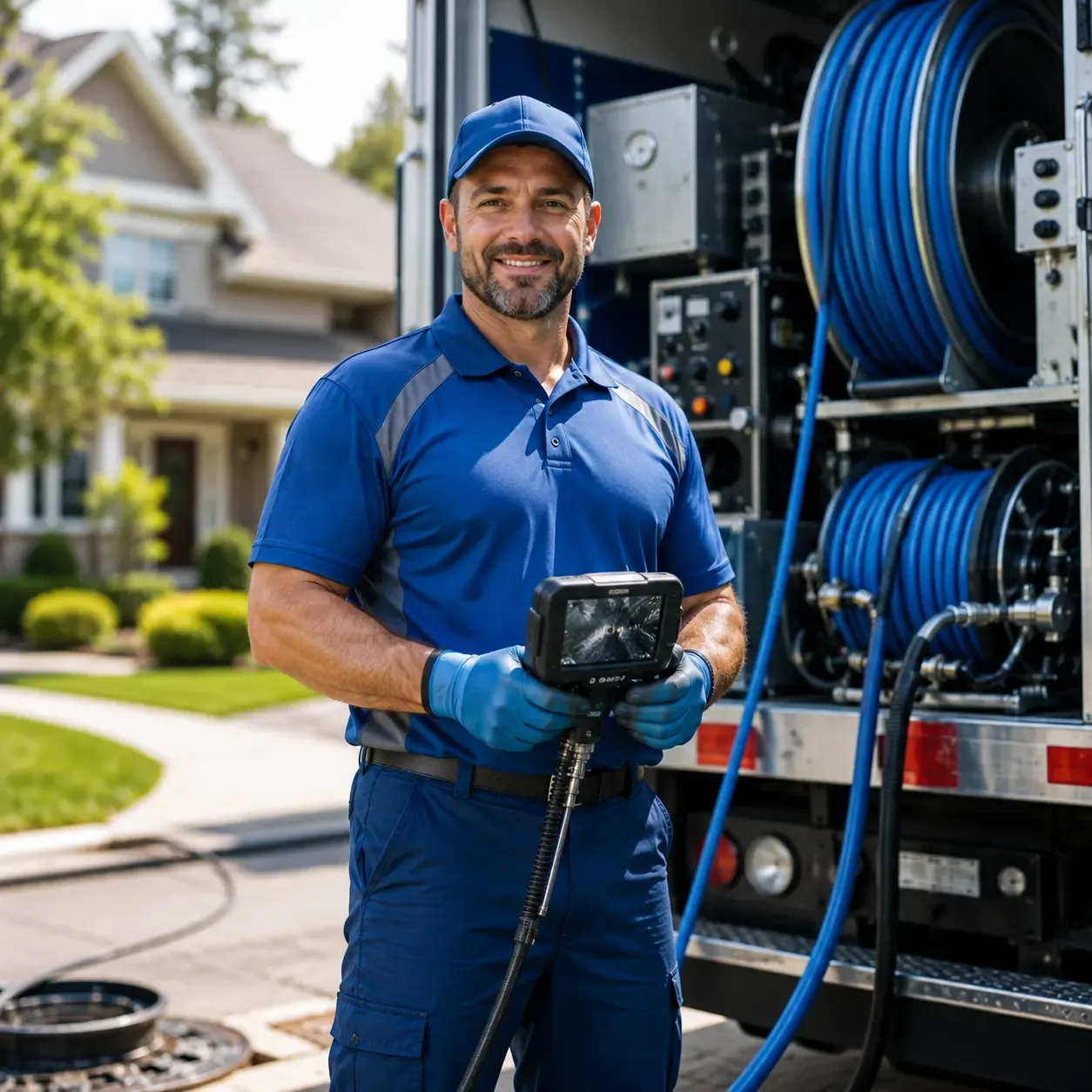 Local outdoor drain cleaning specialists in Nederland, TX